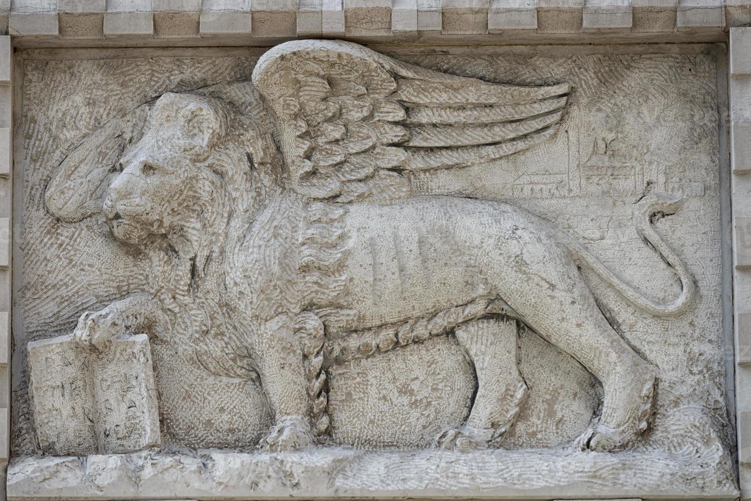 Venice lion symbol photo