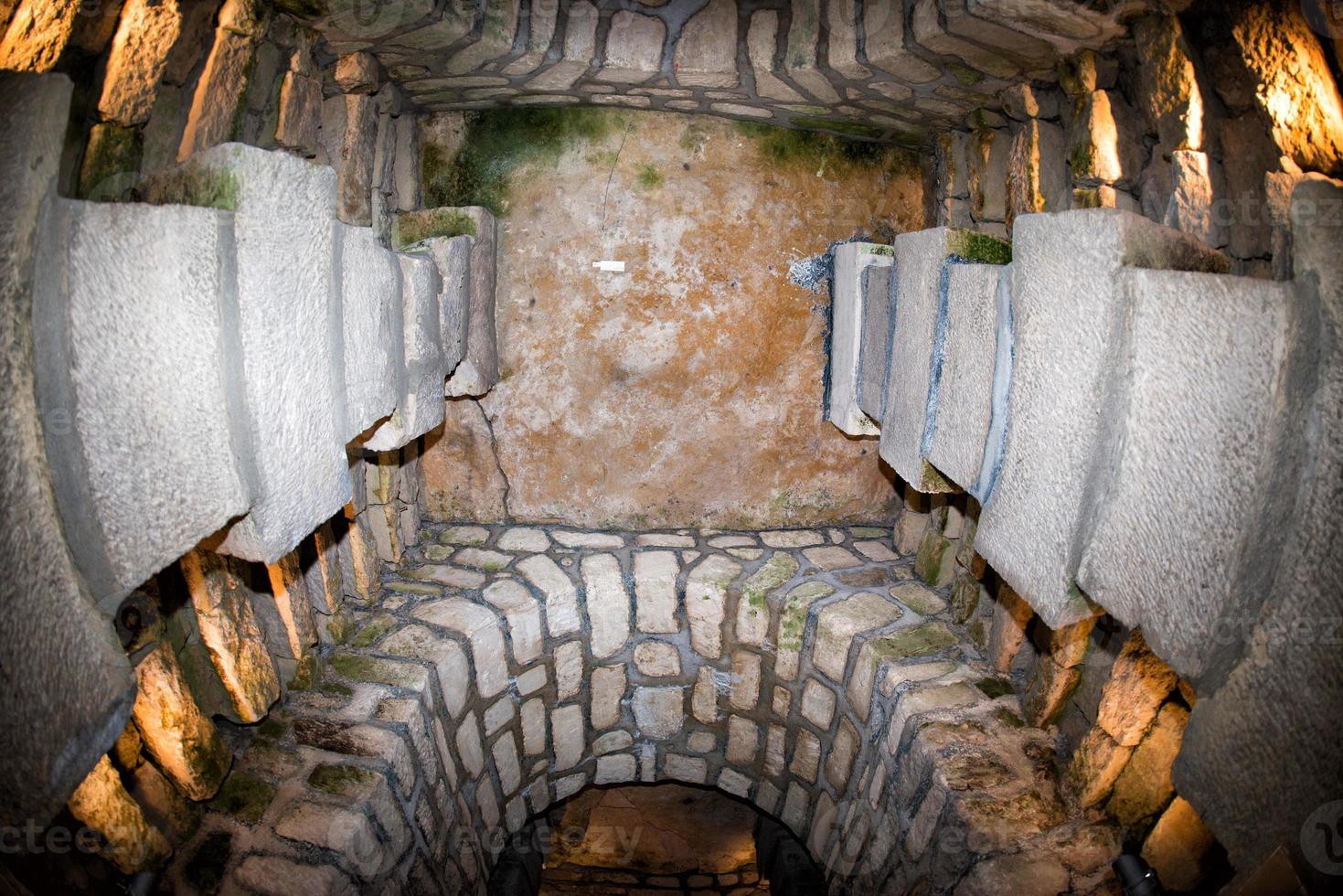 Paris Catacombs Skulls and bones photo