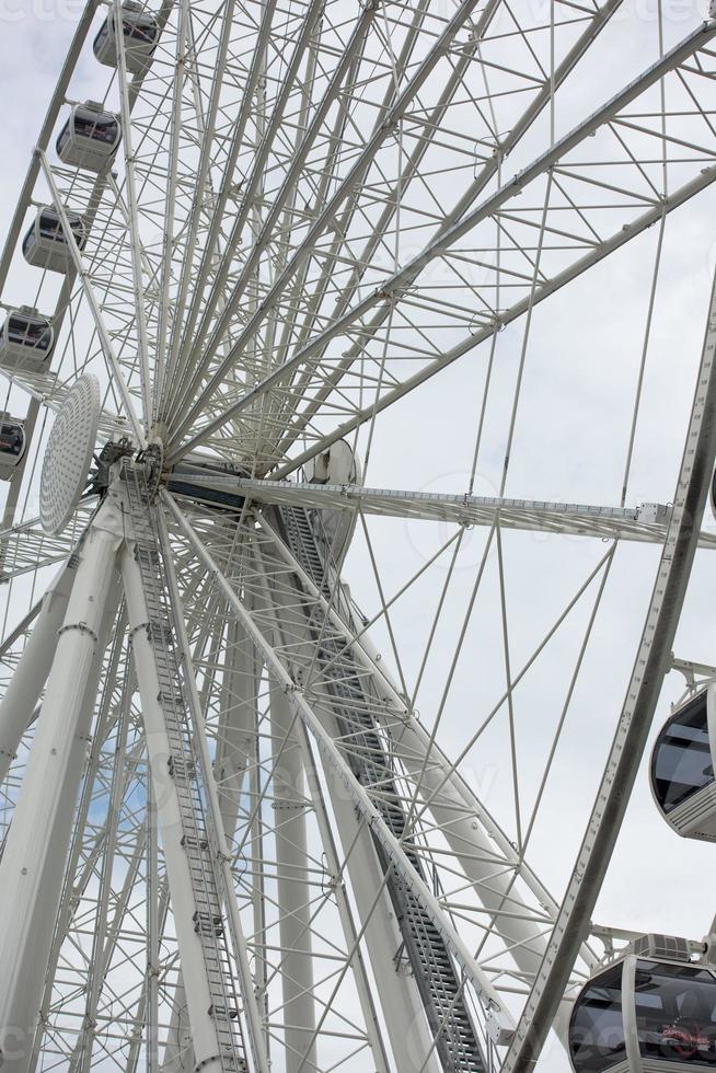 National Harbor panoramic wheel detail photo