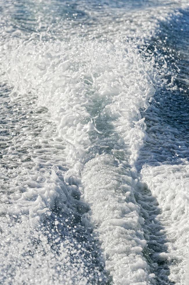 motor boat ship wake photo