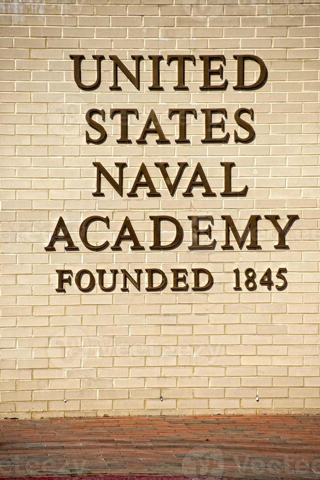 annapolis united states naval academy sign photo