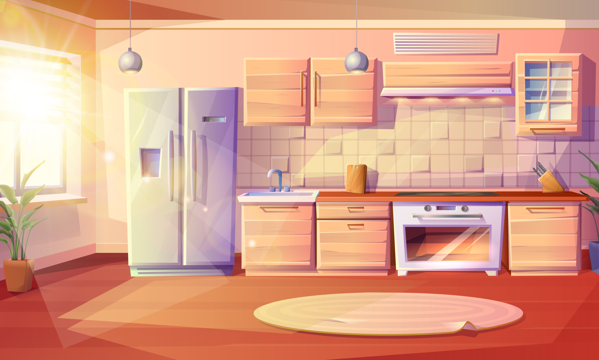 Kitchen anime HD wallpapers  Pxfuel