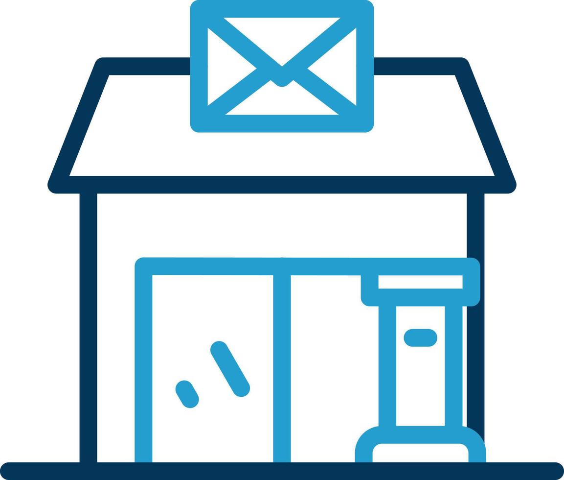 Post Office Vector Icon Design