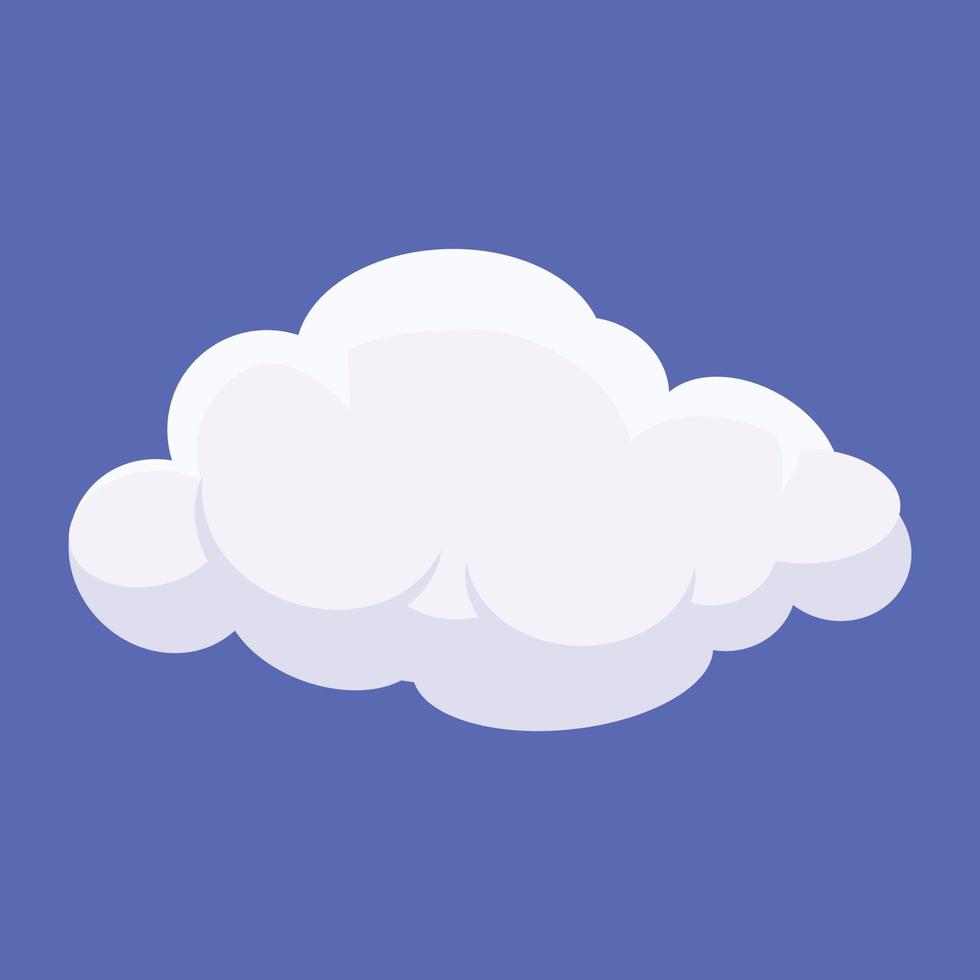 Trendy Cirrostratus Cloud vector