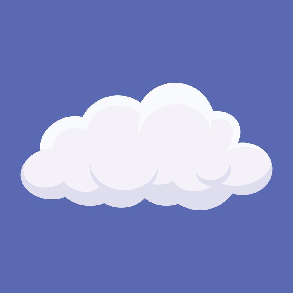 Trendy Cirrostratus Cloud vector