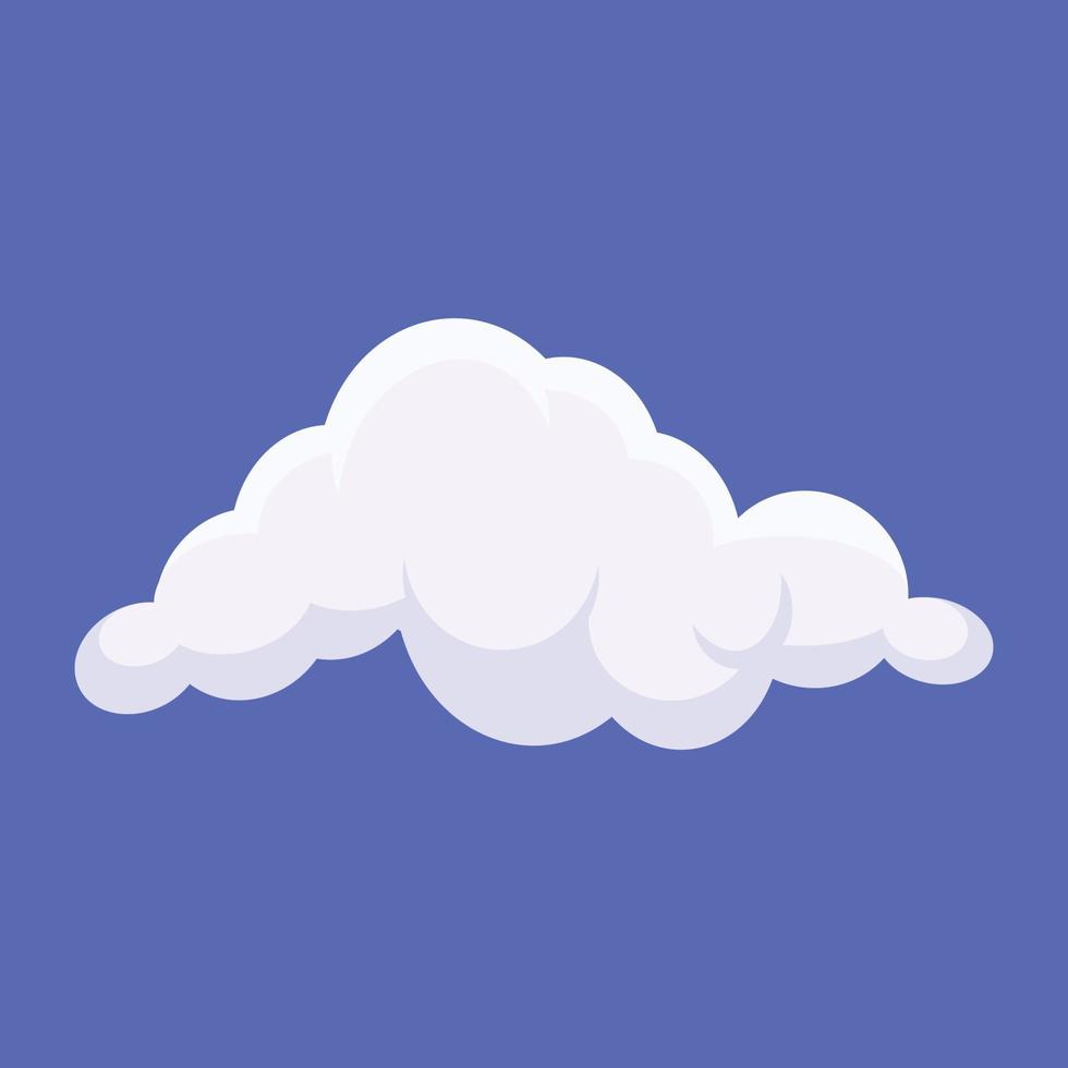 Trendy Cloudy Weather vector