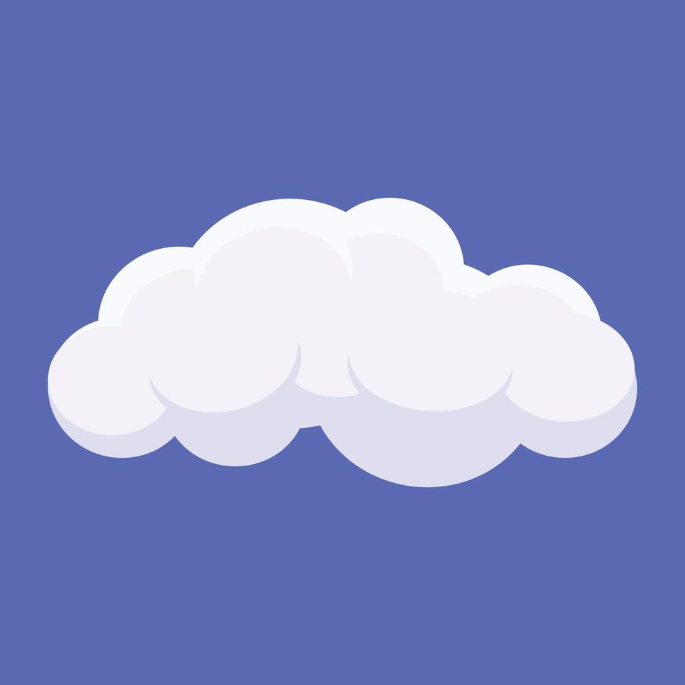 Trendy Sky Cloud vector