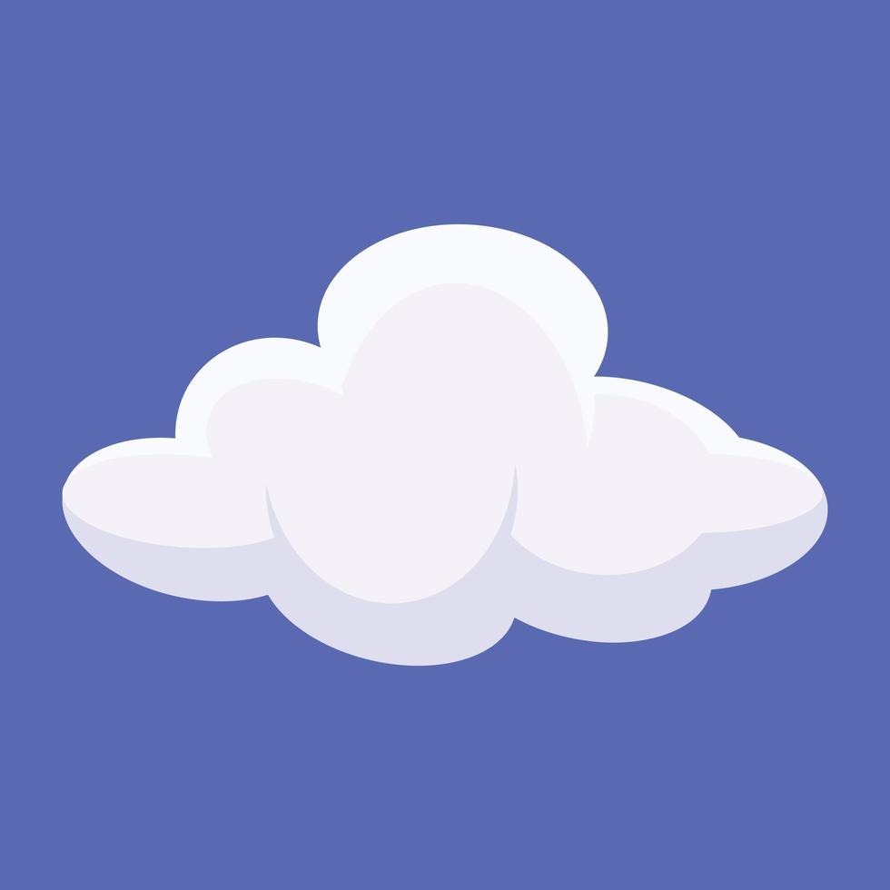 Trendy Sky Cloud vector