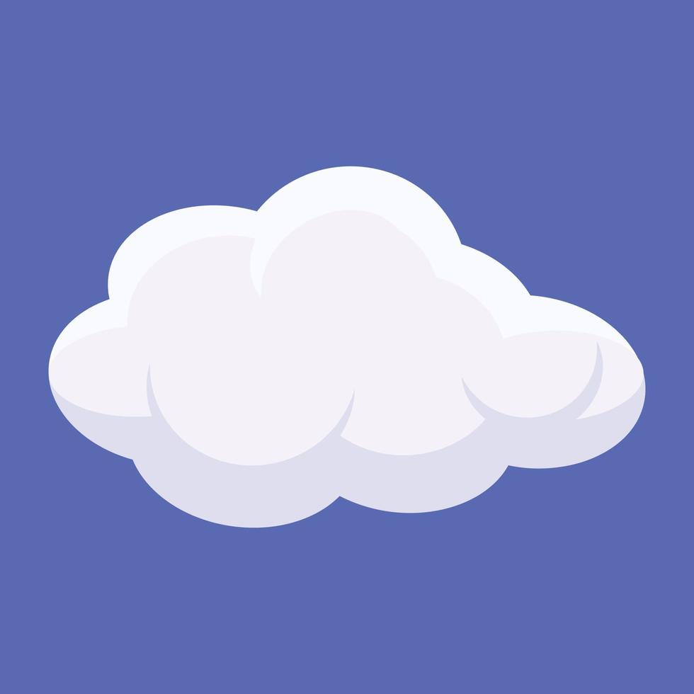 Trendy Sky Cloud vector