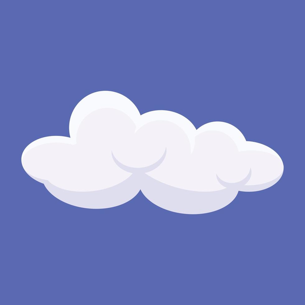 Trendy Sky Cloud vector