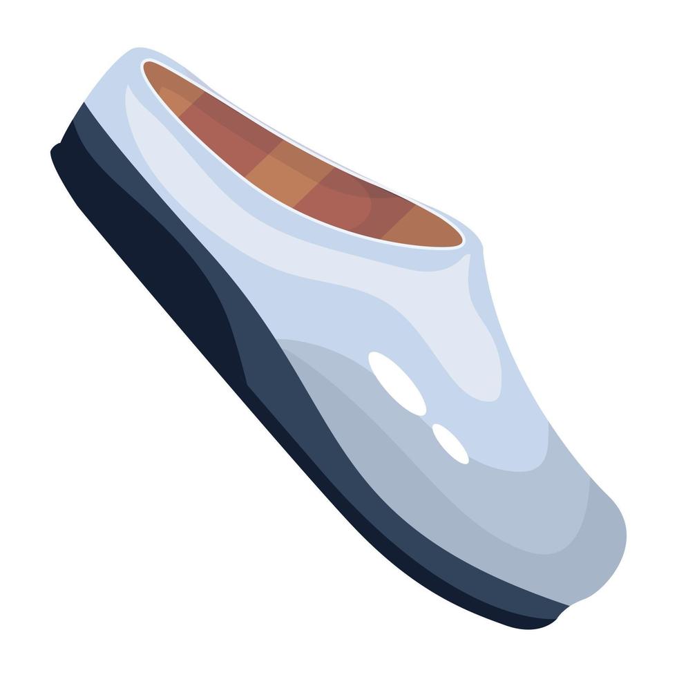 Trendy Clog Shoe vector