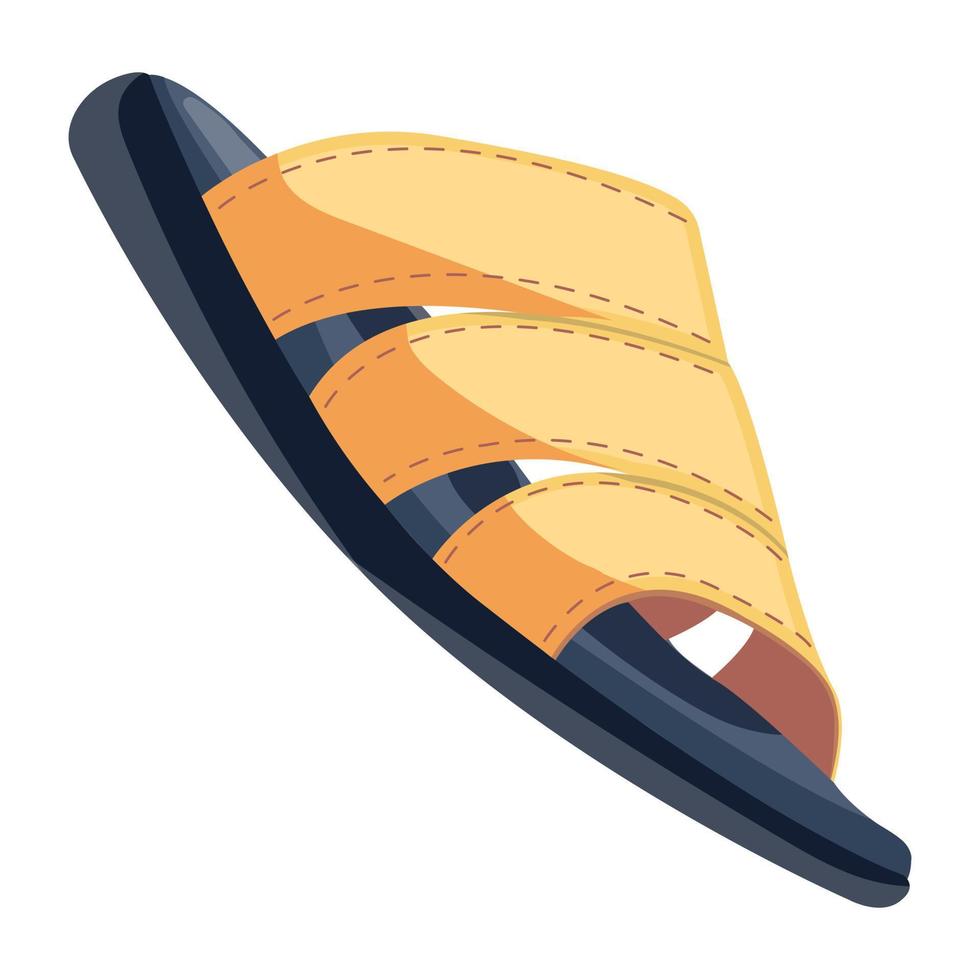 Trendy Casual Slipper vector