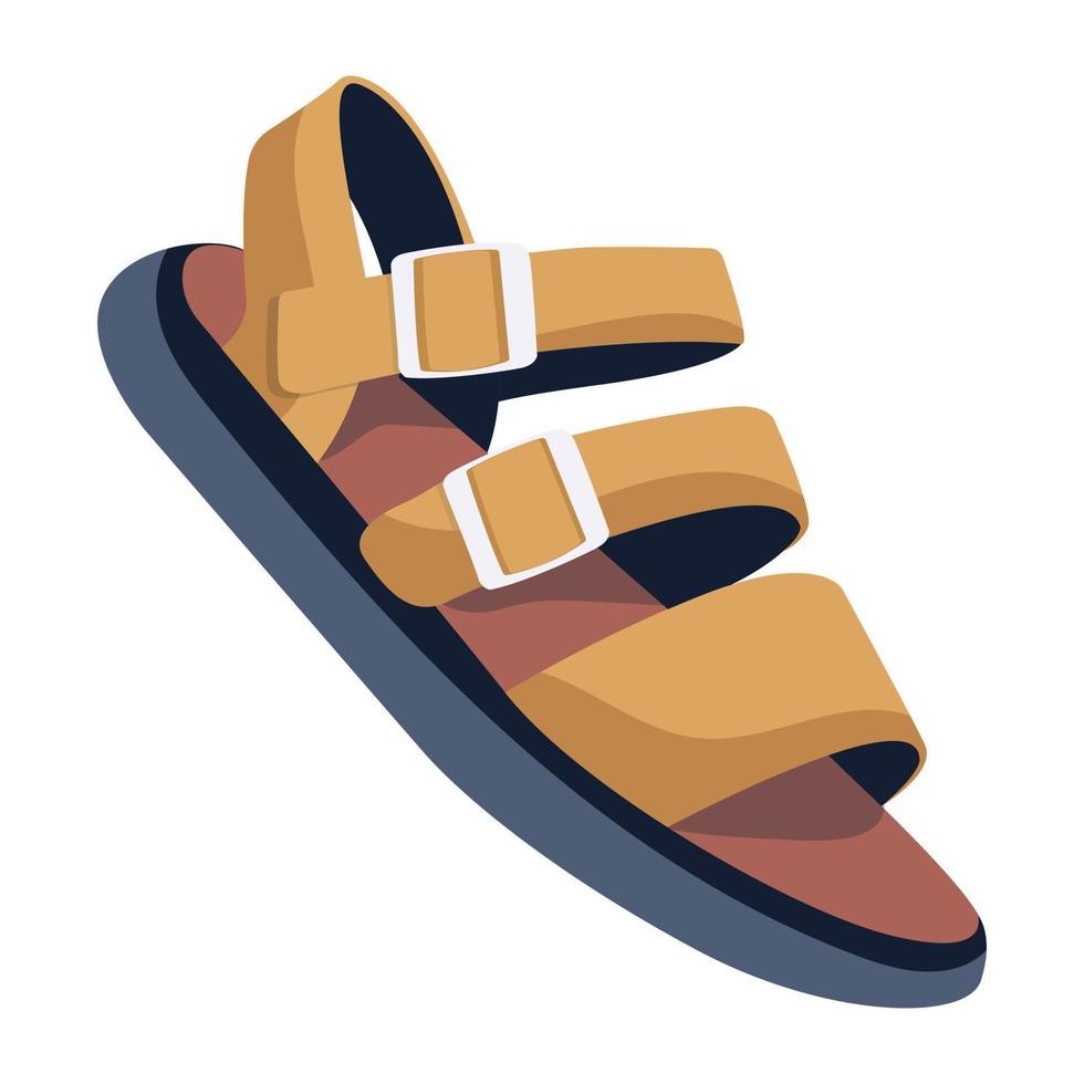 Trendy Strap Sandal vector