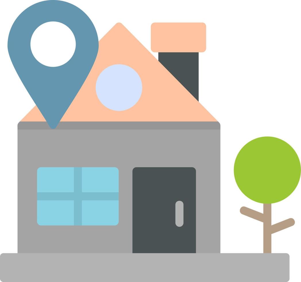 Home Location Vector Icon