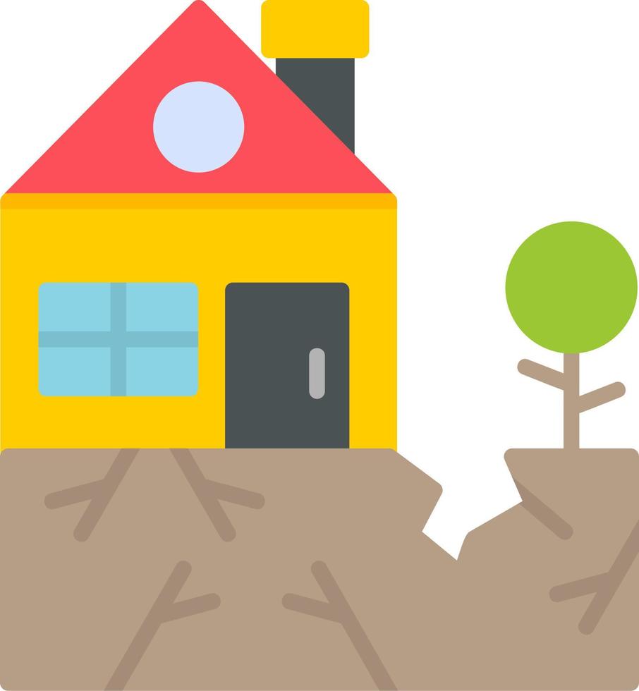 Earthquake Vector Icon