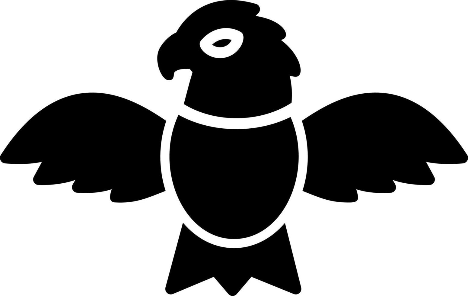 icono de vector de águila