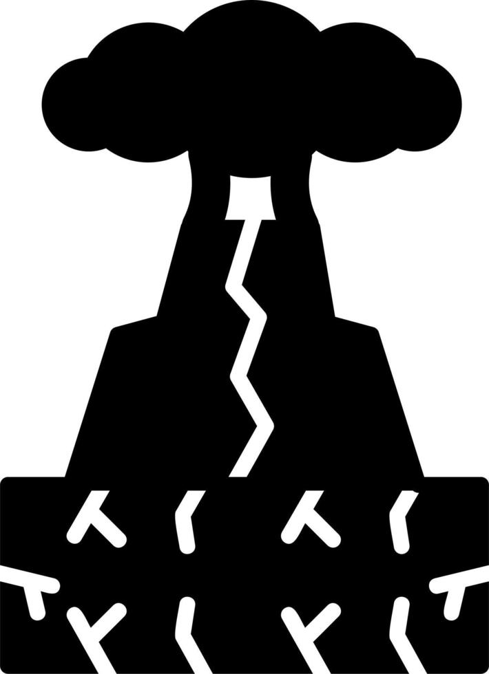 Volcano Vector Icon