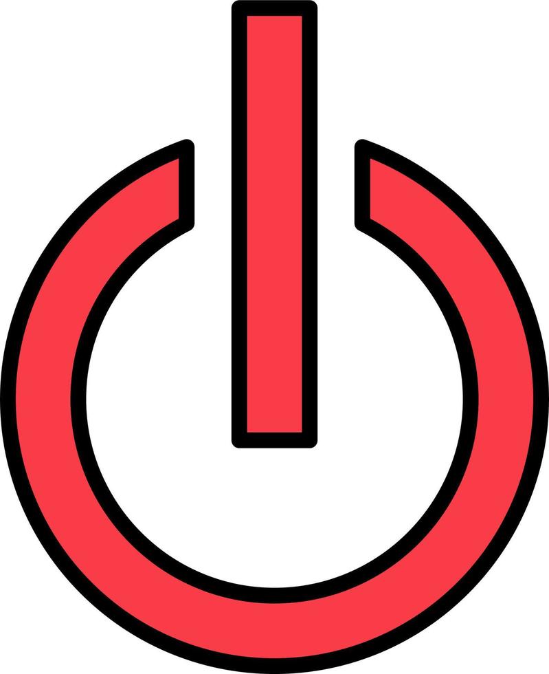 Power Button Vector Icon