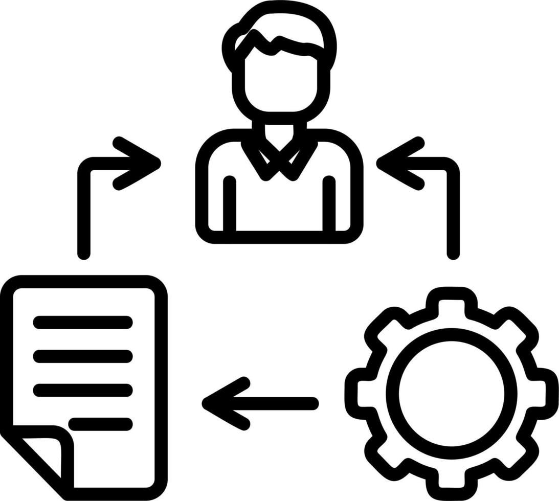 Process Vector Icon