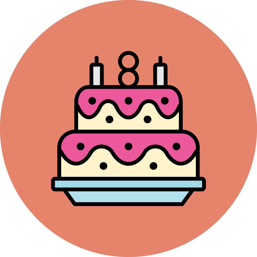 Cake Vector Icon