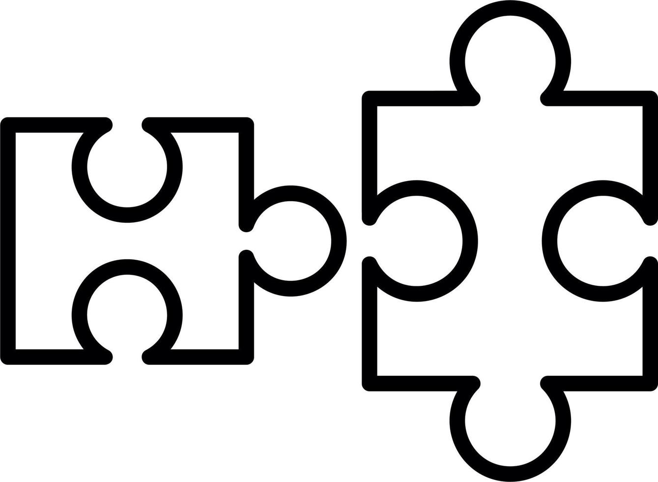 Puzzle Vector Icon