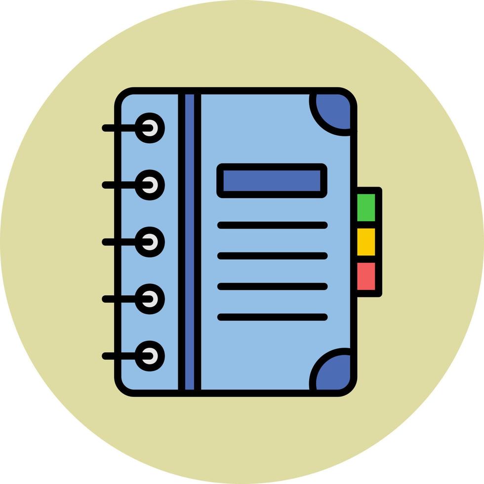 Note Book Vector Icon