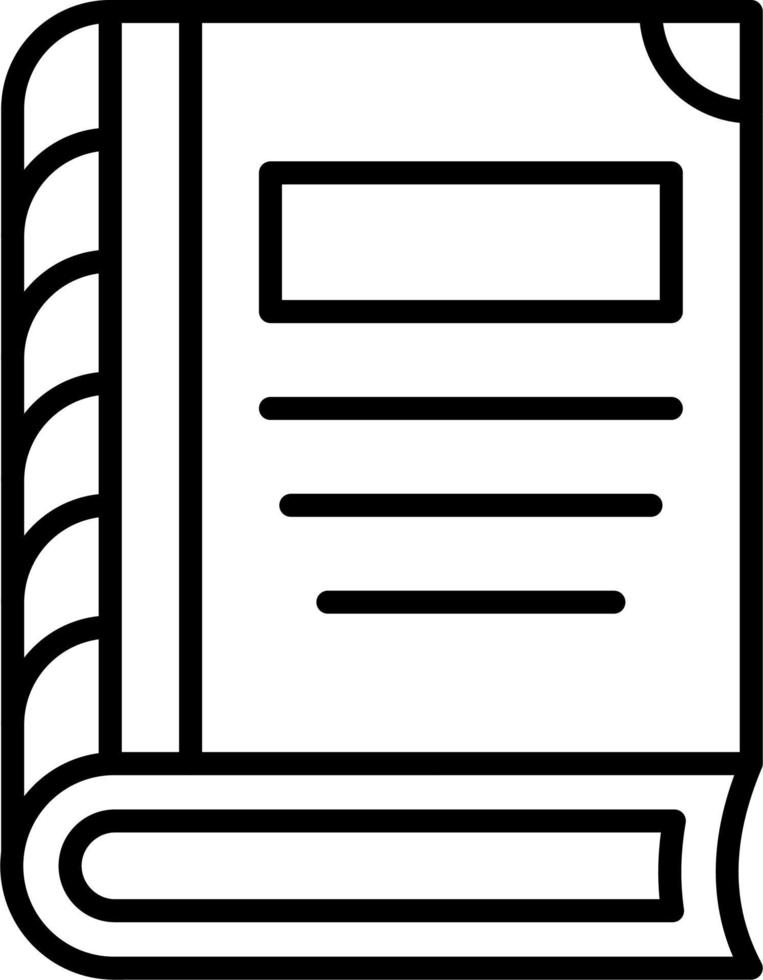 Book Vector Icon