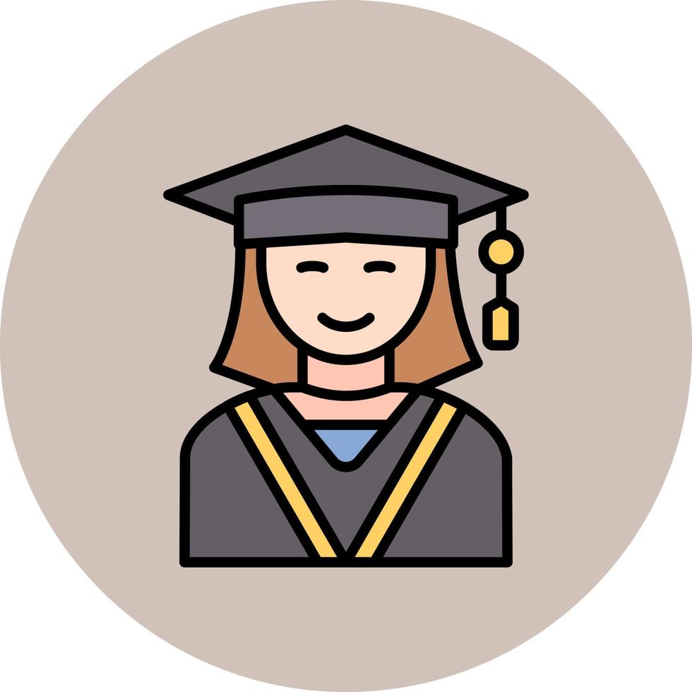 Graduated Vector Icon