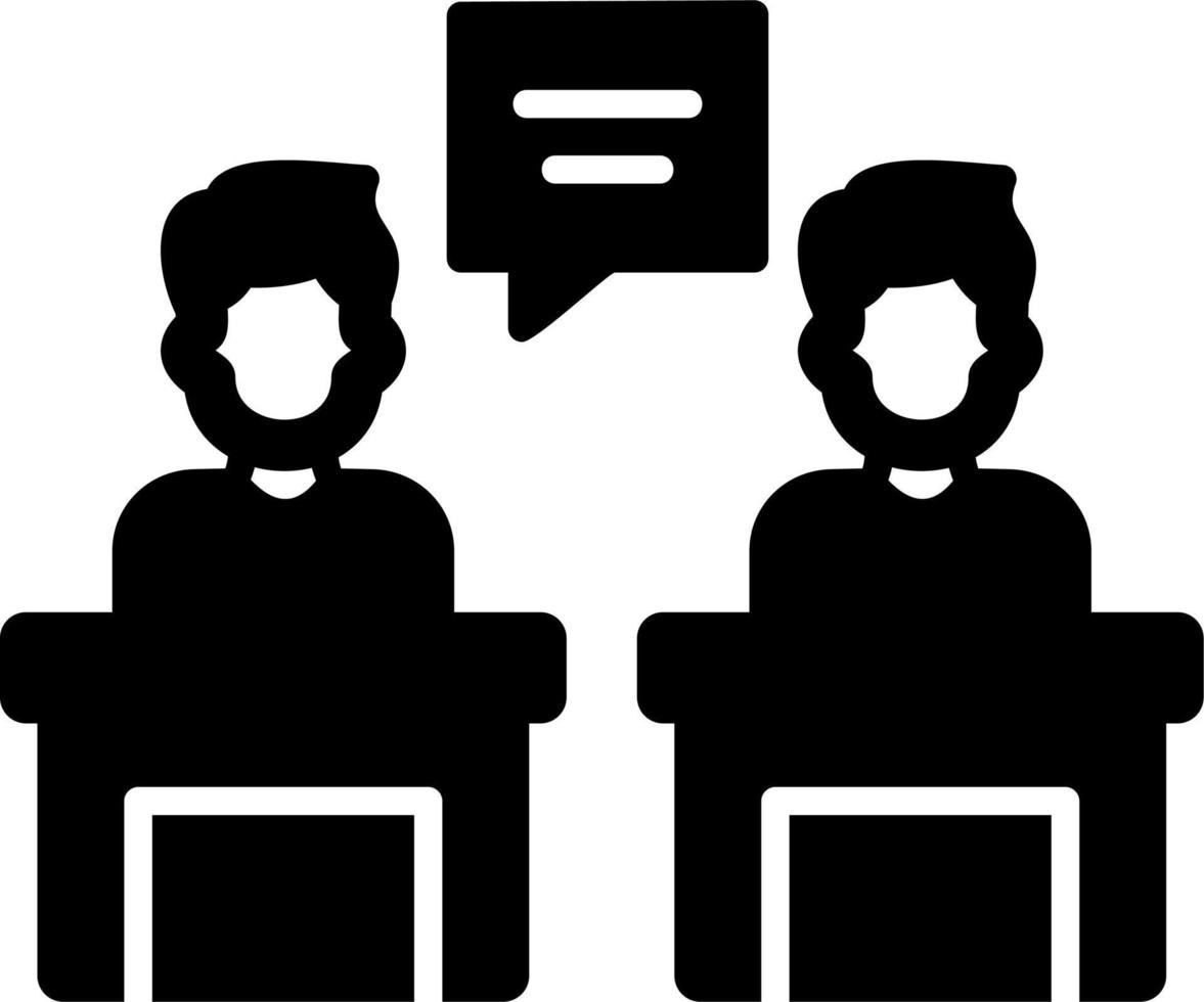 Debate Vector Icon