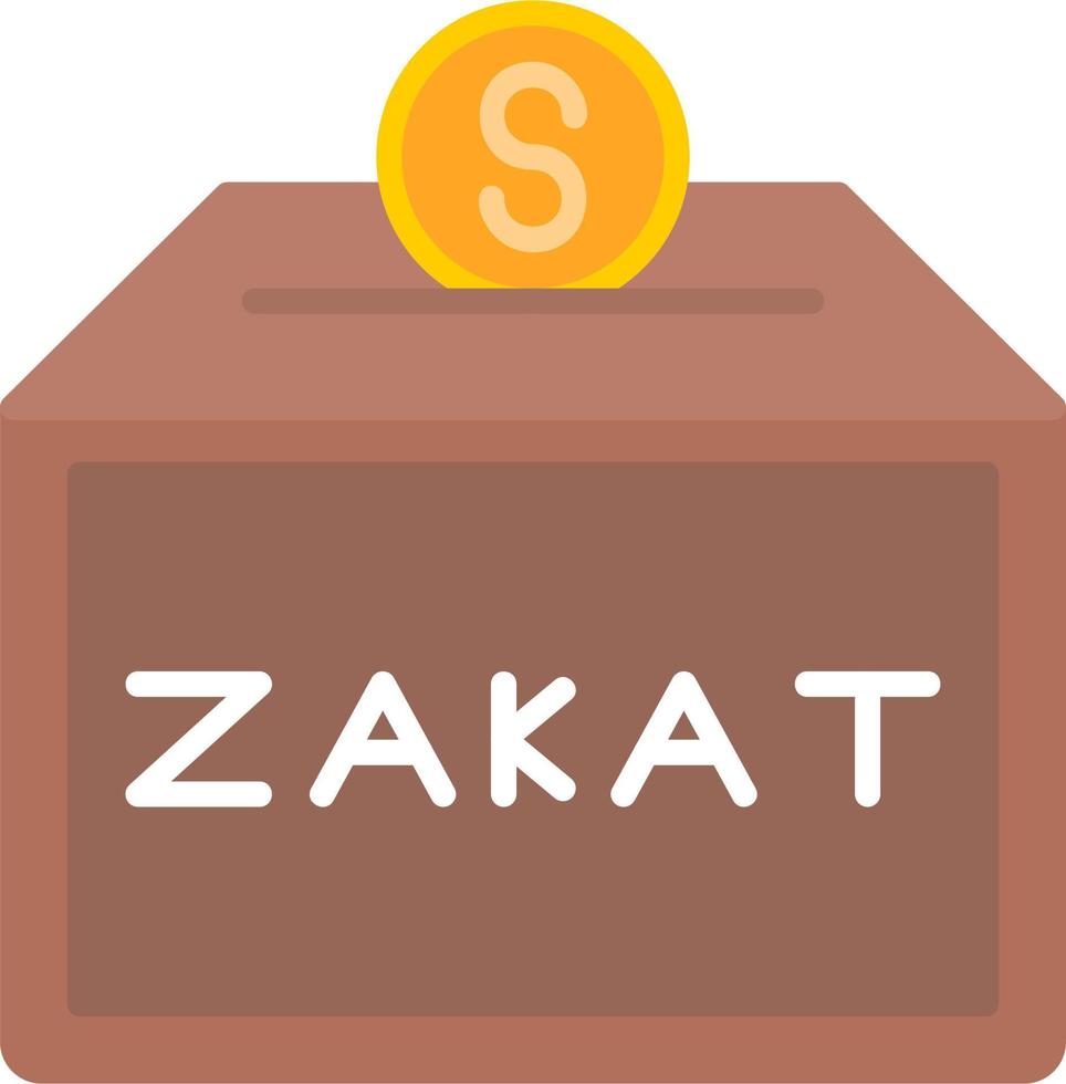 icono de vector de zakat