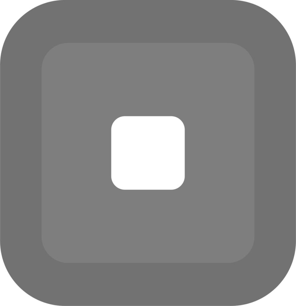 Stop Vector Icon