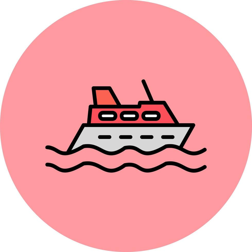 Cruise Vector Icon