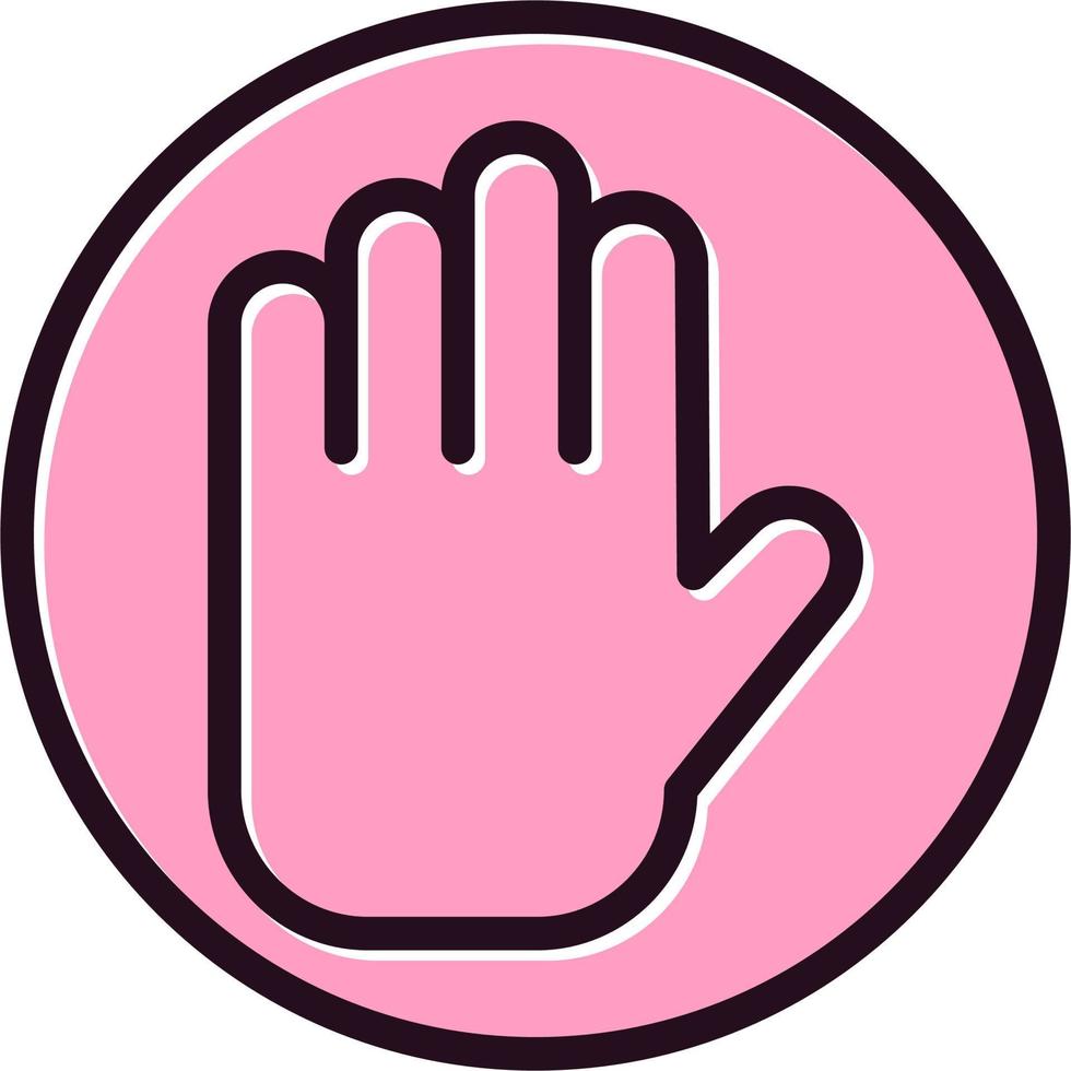 Stop Vector Icon