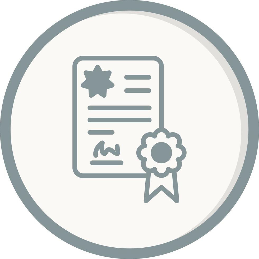License Vector Icon