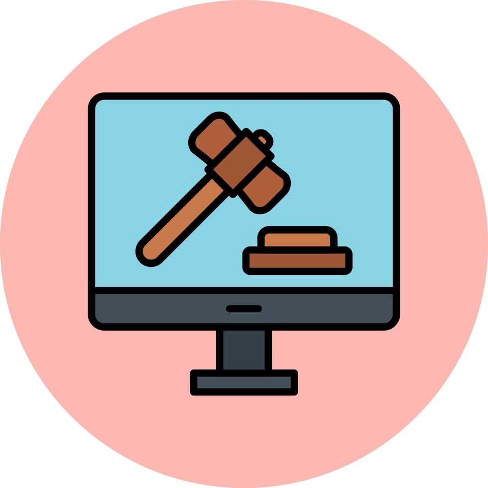 Auction Vector Icon