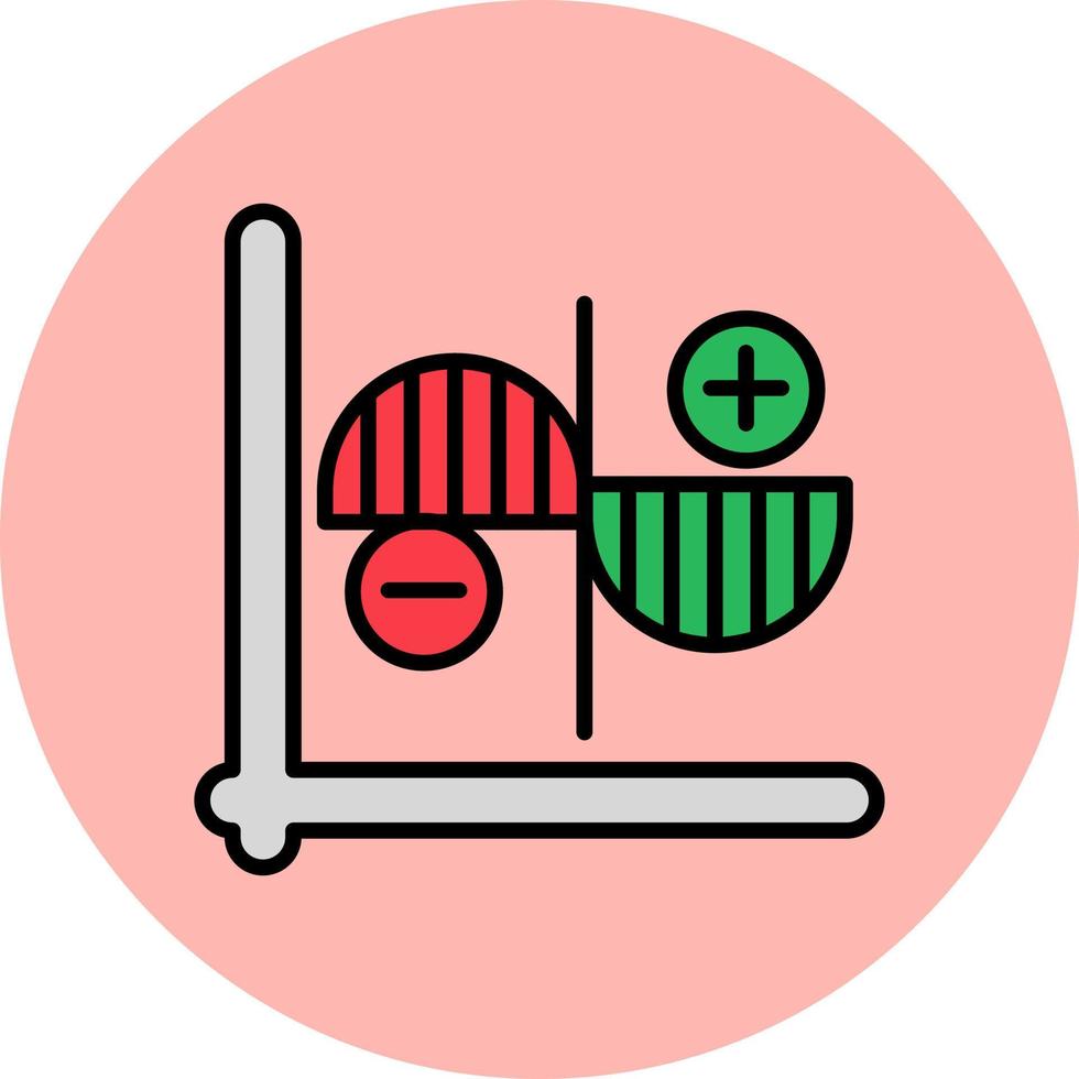 Market Fluctuation Vector Icon