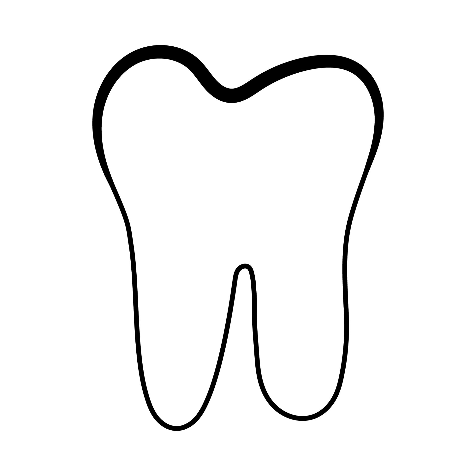 Tooth Shape Clipart