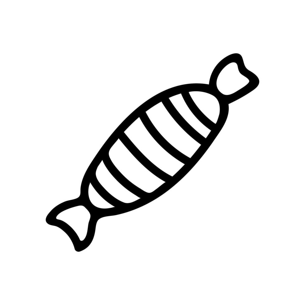 Hand drawn candy. Doodle vector illustration