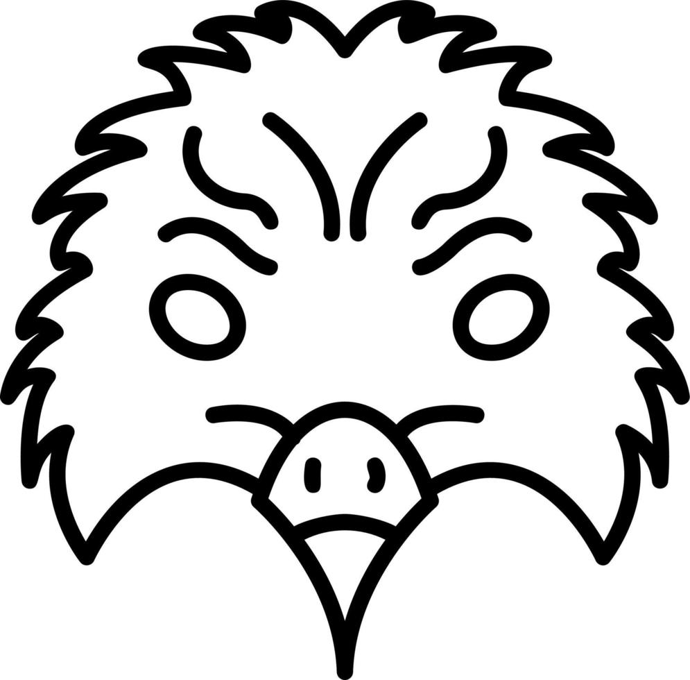 Hawk Vector Icon