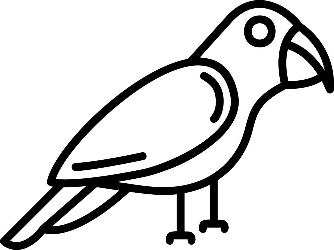 Parrot Vector Icon