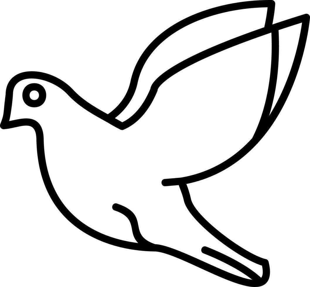 Pigeon Vector Icon