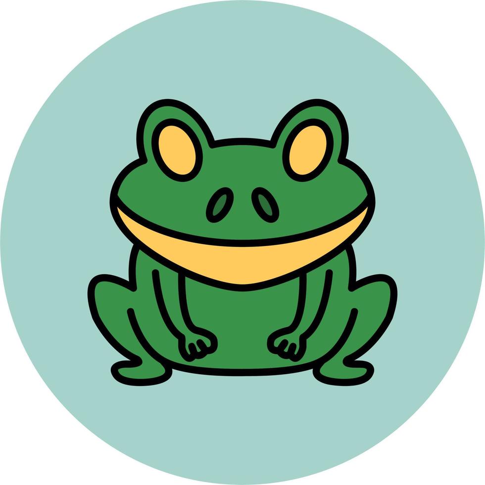 Frog Vector Icon