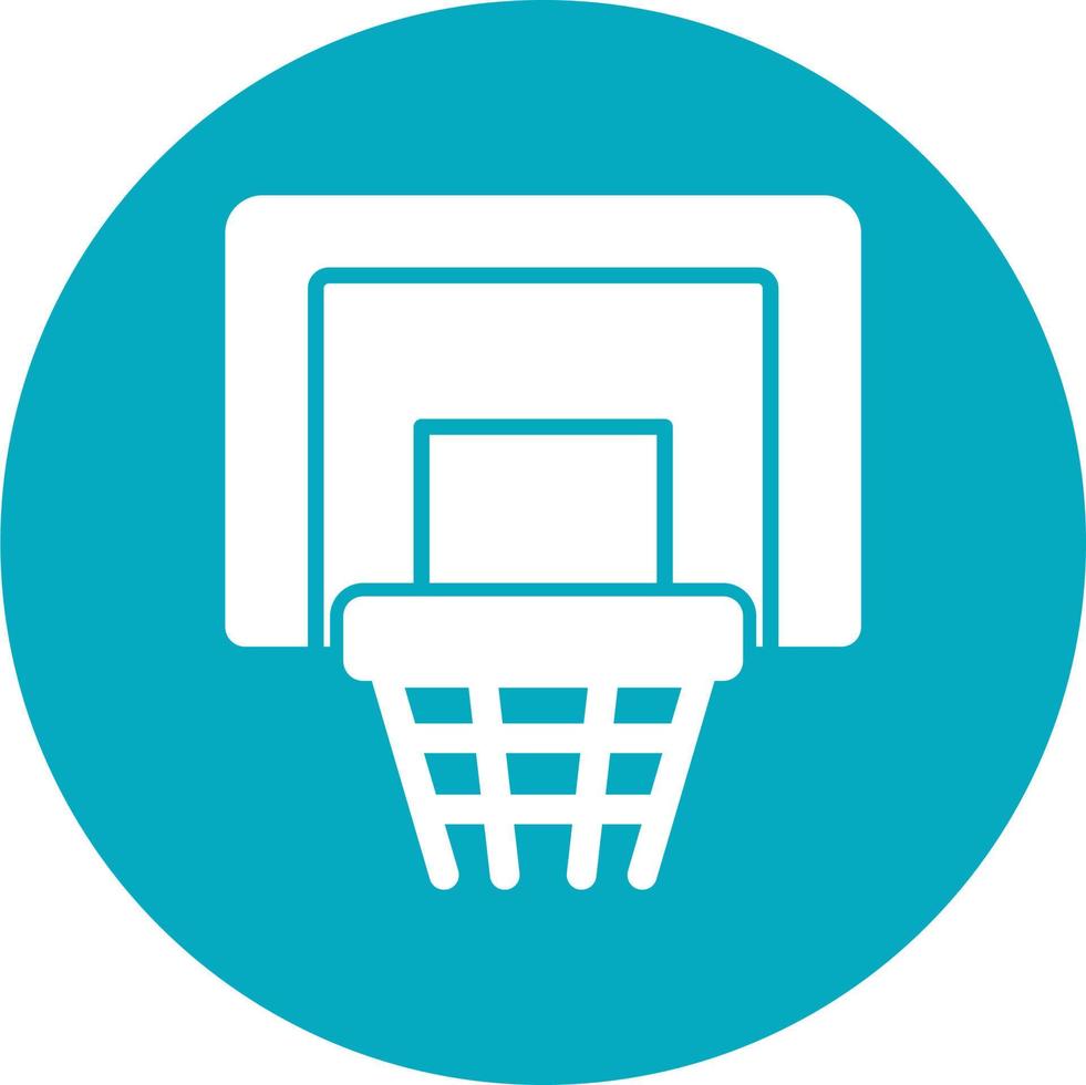 Basketball Hoop Vector Icon