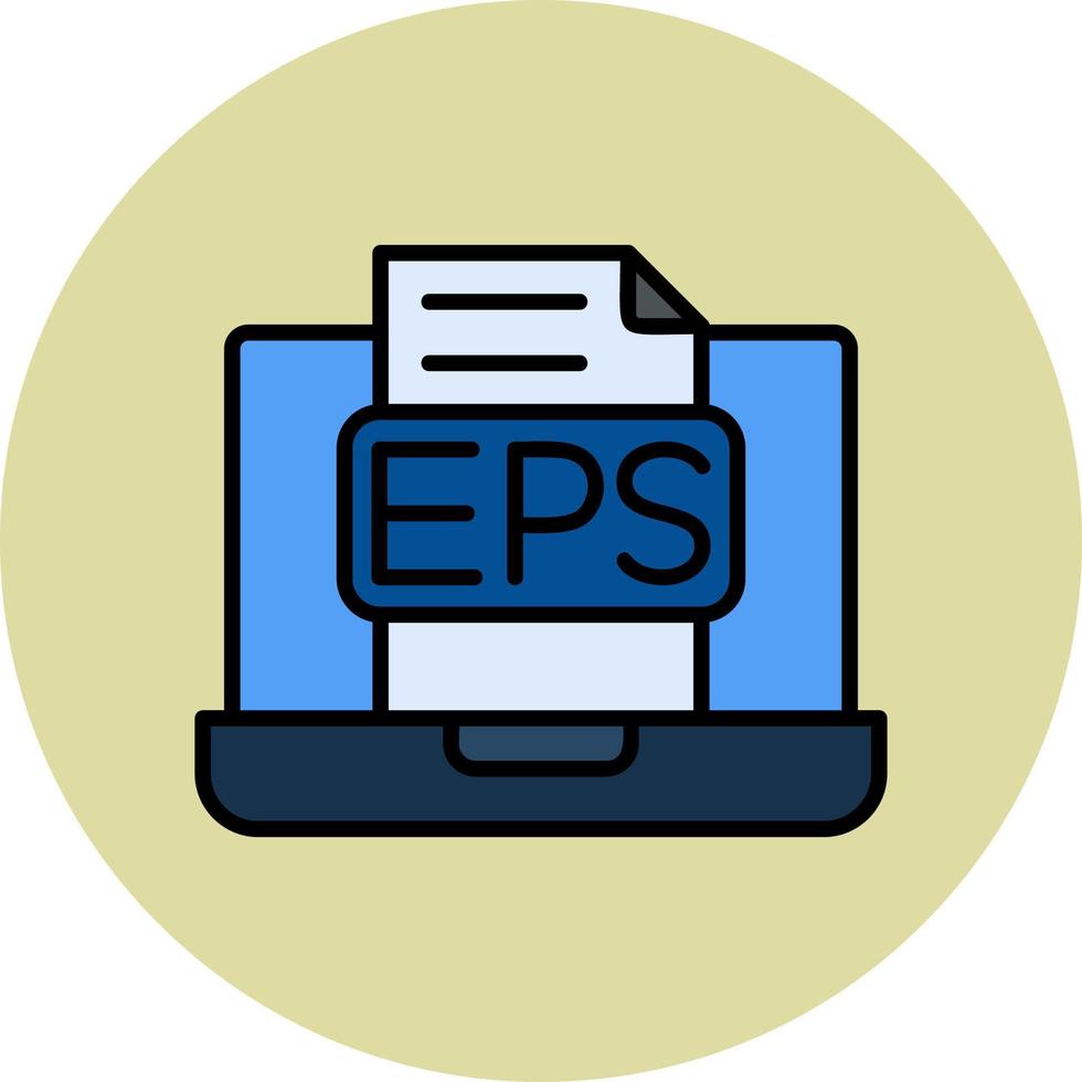 Eps Extension Vector Icon