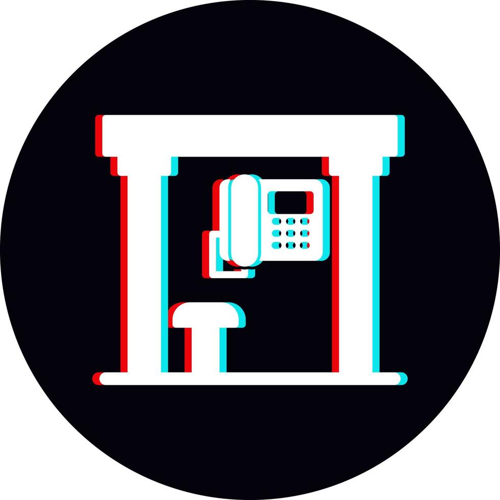 Telephone Box Vector Icon
