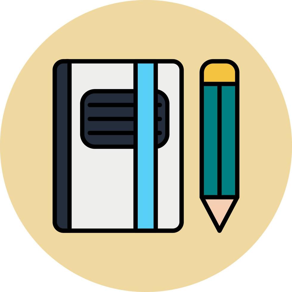 Sketchbook Vector Icon