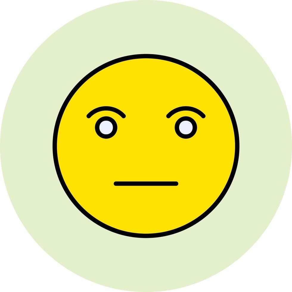 Poker Face Vector Icon