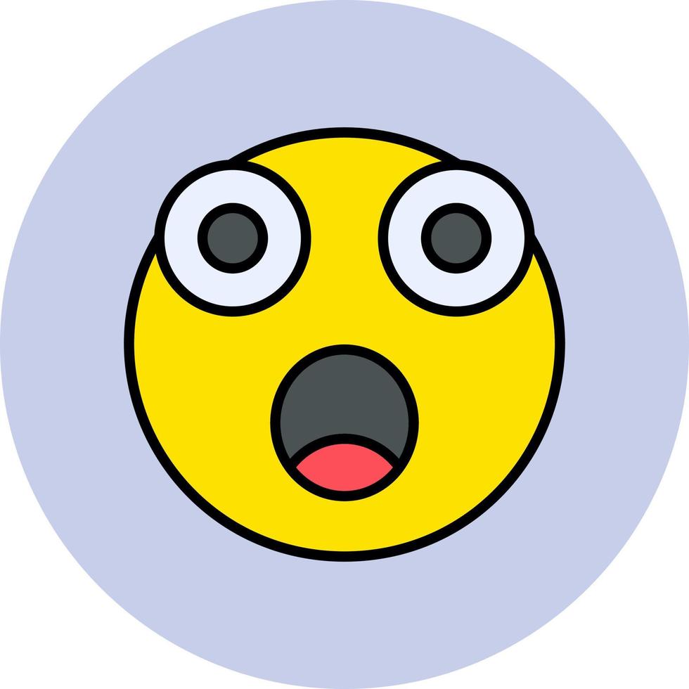 Astonished Vector Icon