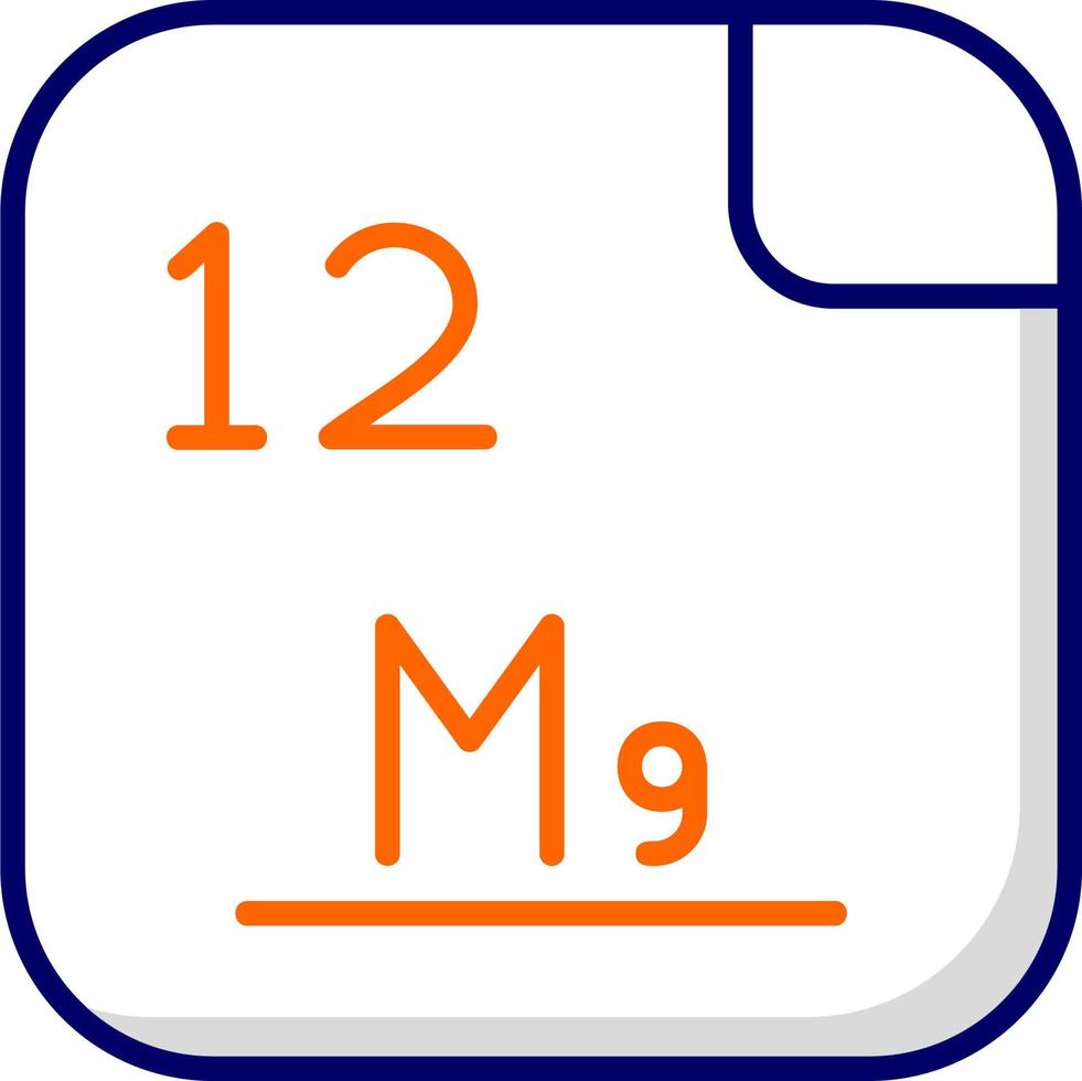 Magnesium Vector Icon