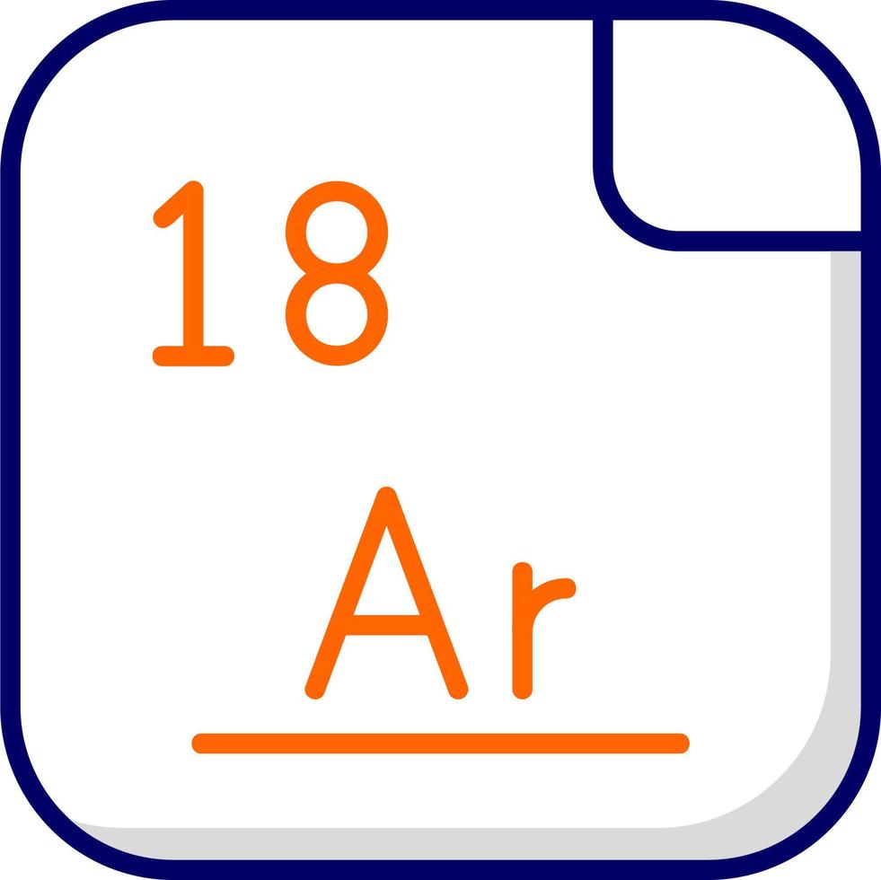 Argon Vector Icon